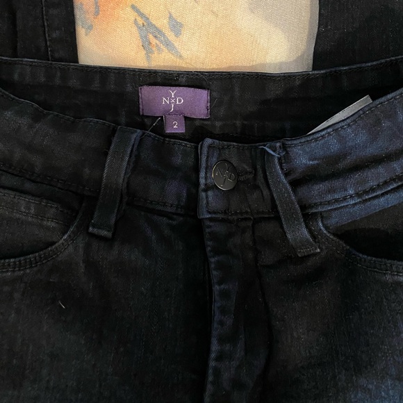 Skinny black Moto jeans. - Picture 2 of 2